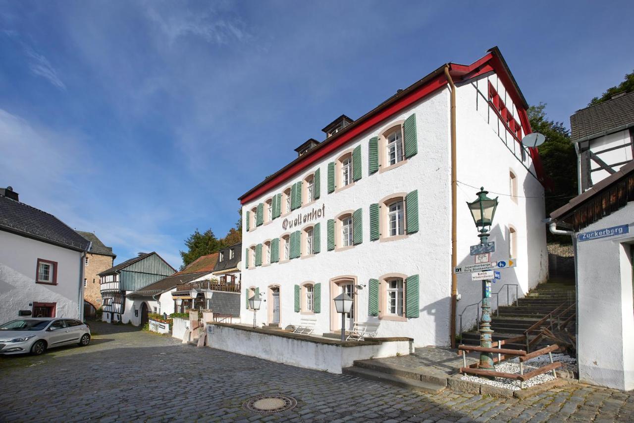 Quellenhof - Wohnen Im Denkmal - Wohnung "Hirtenturm" Blankenheim  Esterno foto